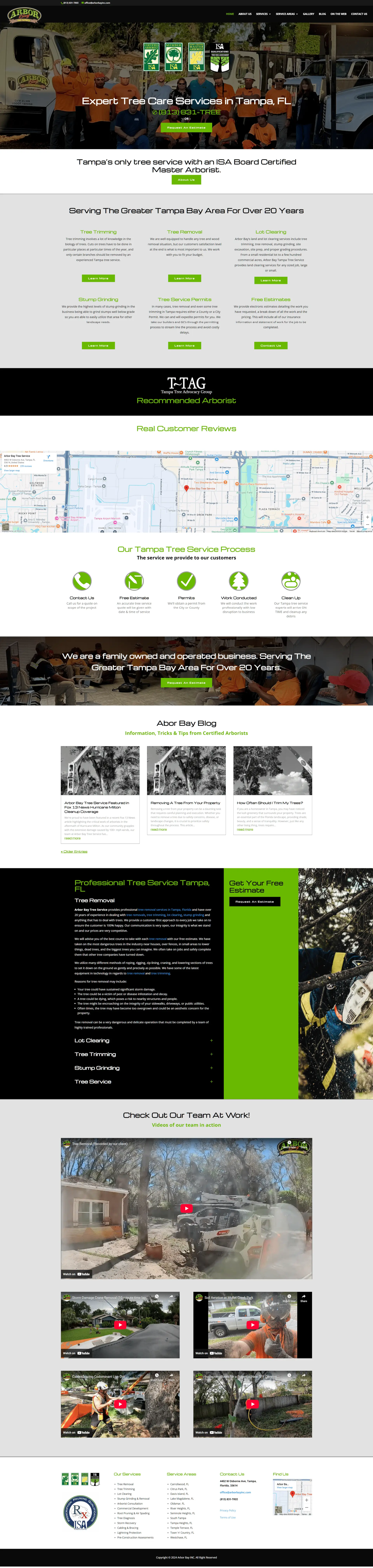 Homepage of Arbor Bay Inc.