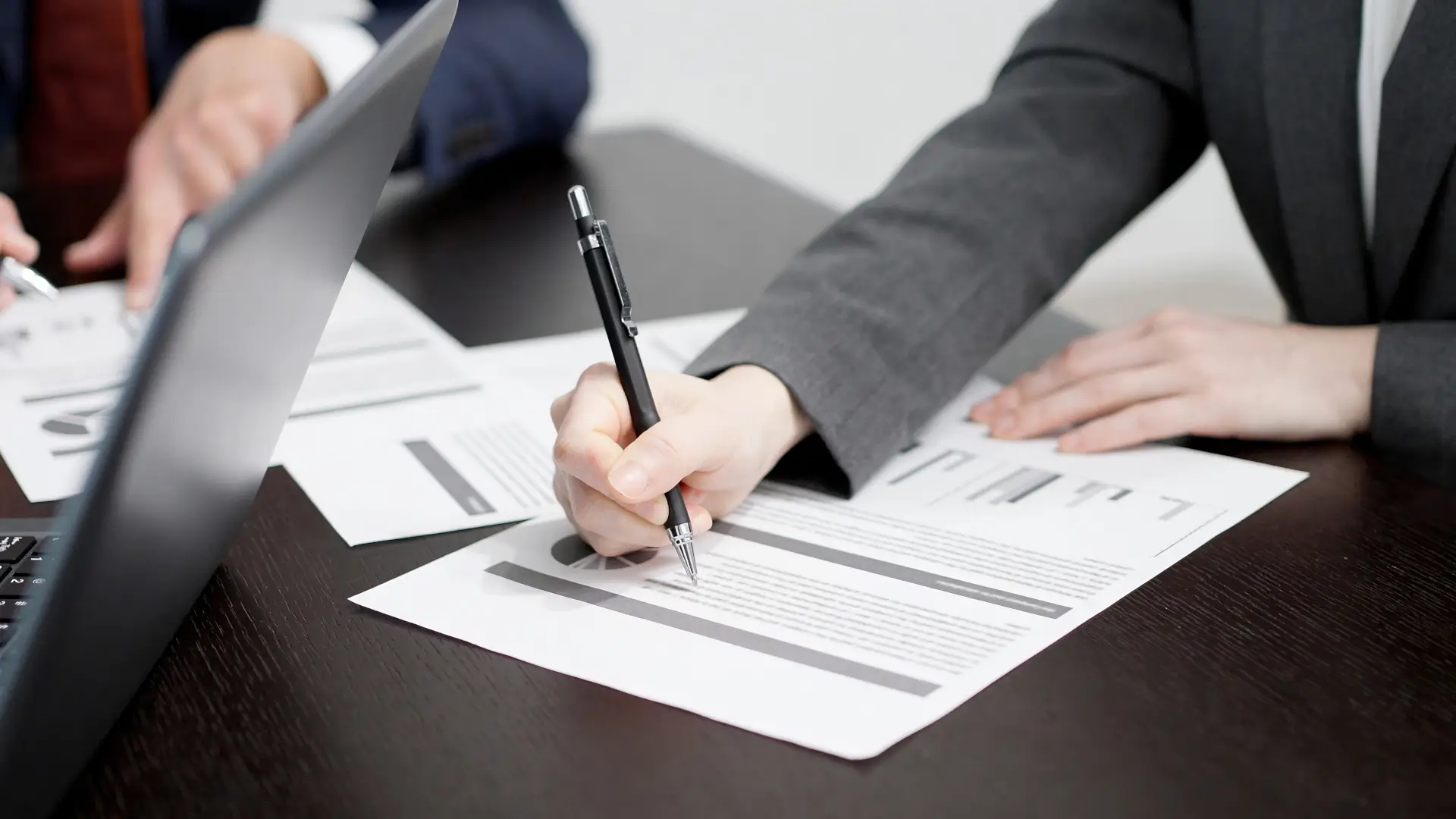 Taking notes to understand business requirements