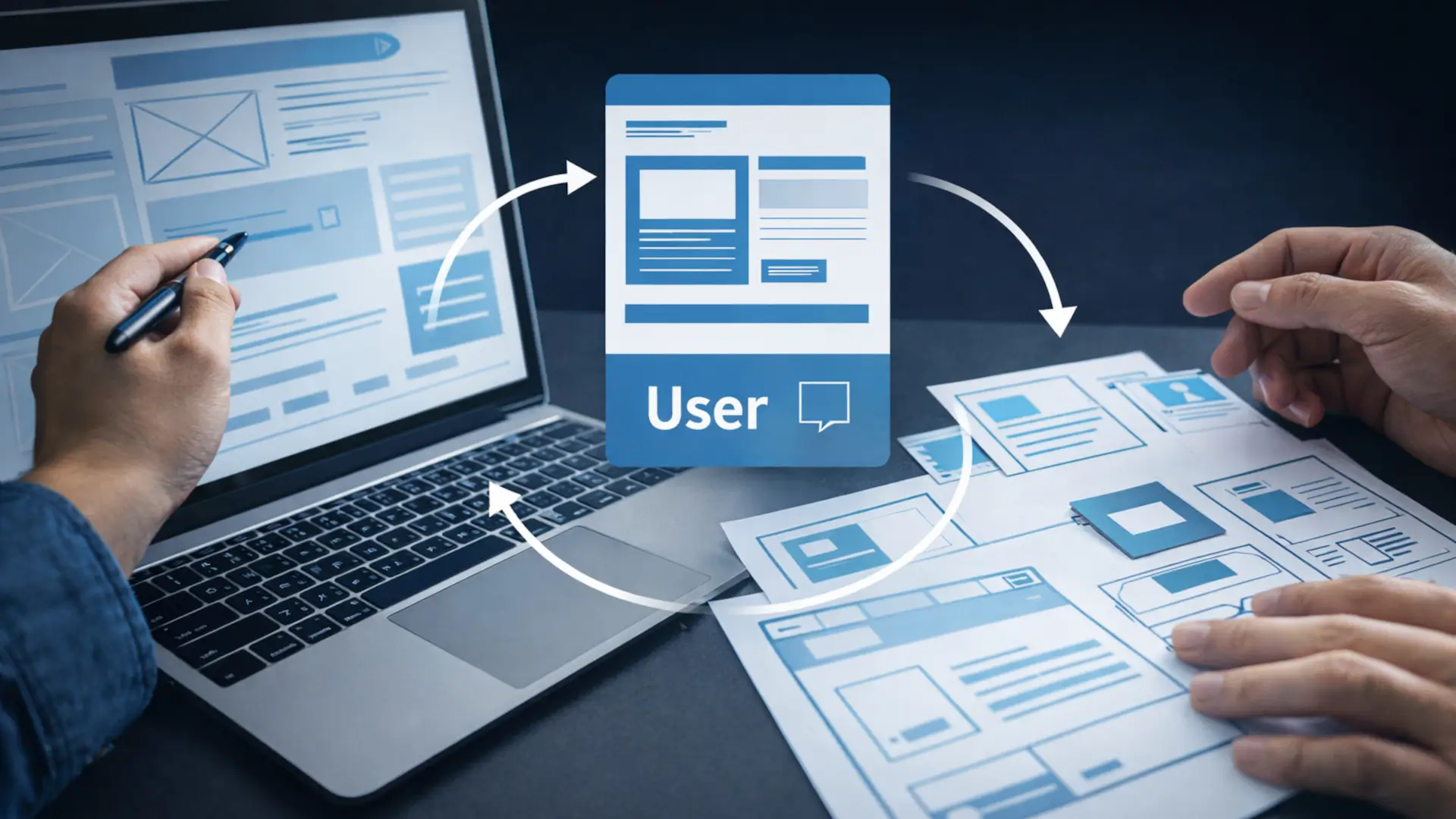 Process of making information easier for user.