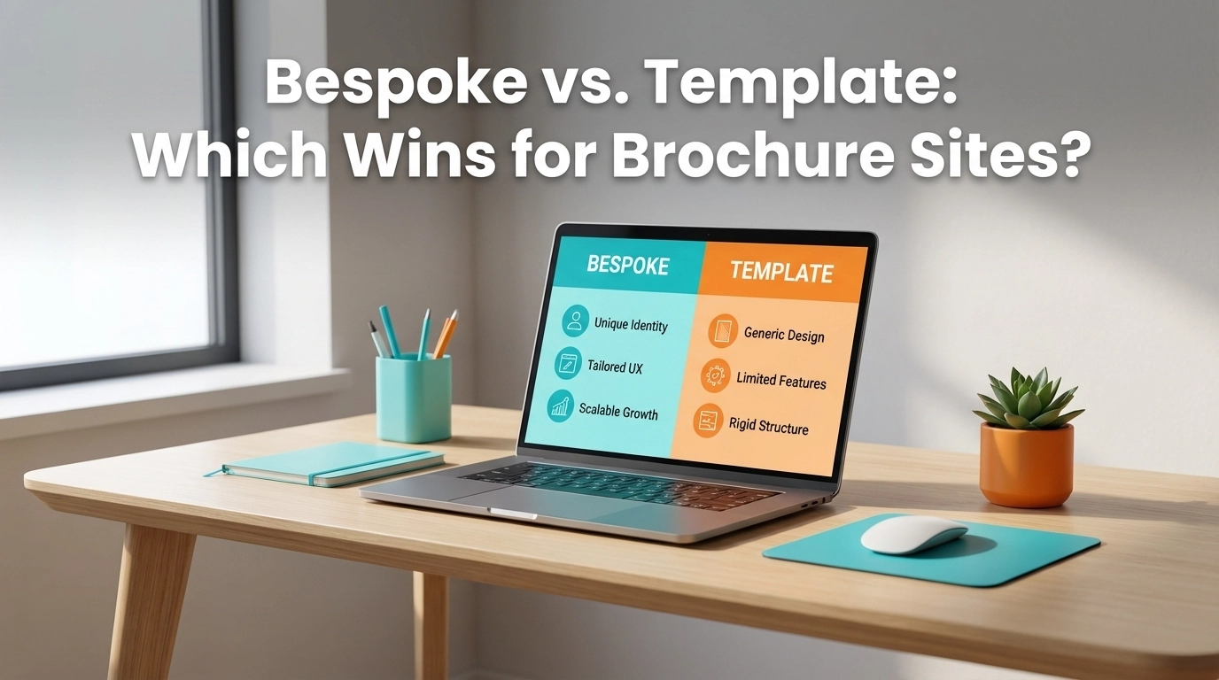 WordPress Brochure Design: Why Custom Themes Beat Templates Every Time